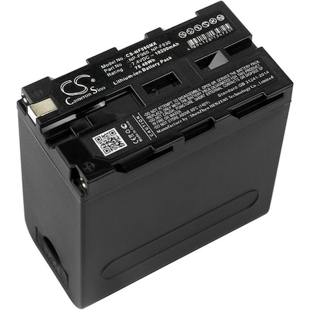 Bsc Preferred Sound Devices 7-Series Audio Recorders 10200mAh Camera Replacement Battery CS-NF980MX.3